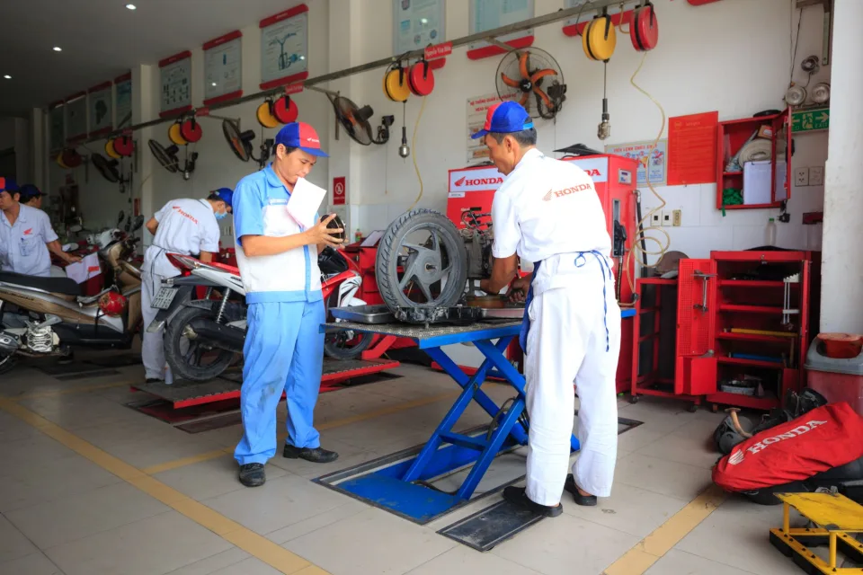 Toàn cảnh xưởng